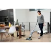 Bissell 2582Q Stabstaubsauger/Elektrobesen Staubsauger mit Bodensteheinheit Akku Trocken & Nass Beutellos 250 W Schwarz, Blau, Silber
