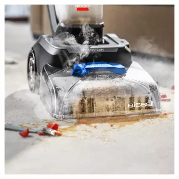 Bissell PowerWash HydroSteam Teppichreinigungsmaschine Walk-behind Deep Schwarz, Blau, Titanium