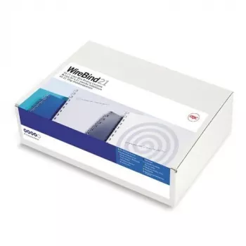 GBC Bindedrähte MultiBind 6 mm, Silber, 130 Blatt, A4, 172 mm, 81 mm, 100 Stk.