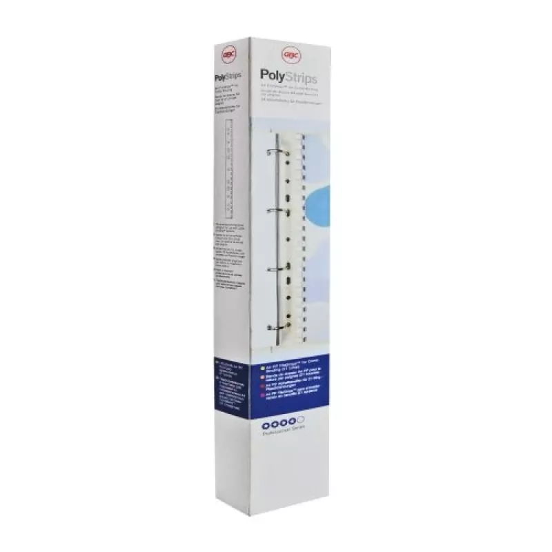 GBC Filestrip CombBind PP Klar, Transparent, Polyvinylchlorid (PVC), A4, 245 g, 100 Stück, Ägypten