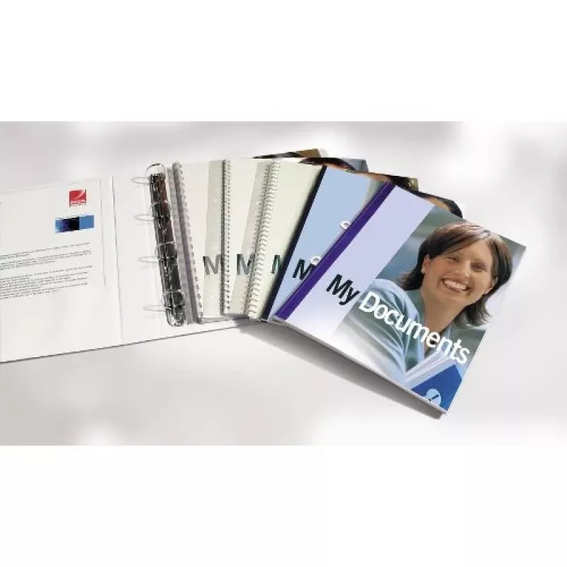 GBC Filestrip CombBind PP Klar, Transparent, Polyvinylchlorid (PVC), A4, 245 g, 100 Stück, Ägypten