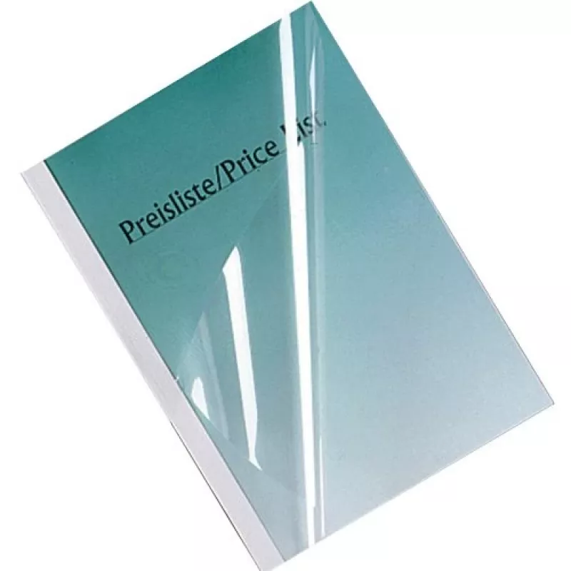 GBC Standard ThermaBind® Cover A4 1,5 mm, A4, Papier, Weiß, 15 Blatt, 210 mm, 297 mm