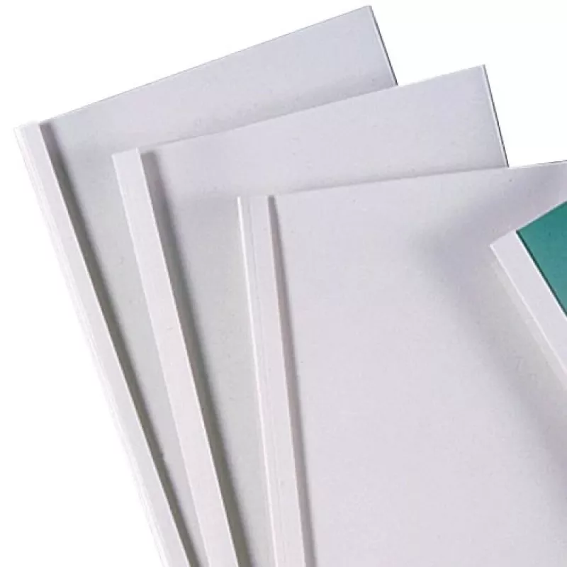 GBC Standard ThermaBind® Cover A4 1,5 mm, A4, Papier, Weiß, 15 Blatt, 210 mm, 297 mm