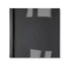 GBC LinenWeave ThermoBind-Deckel 1,5 mm Schwarz (100), A4, PVC, schwarz, 1,5 mm, 100 Stk.