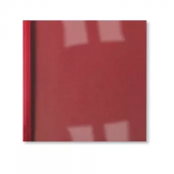 GBC LinenWeave Thermo-Bindemappen 3 mm Rot (100), A4, PVC, Rot, 30 Blatt, 100 Stk.