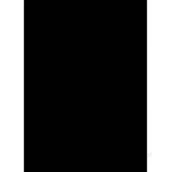 GBC Bindemappe Poly Opaque A4 300 Mikron, A4, Polyvinylchlorid (PVC), Schwarz, Matt, 0,3 mm, 25 Stk.