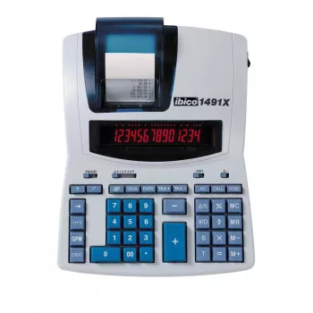 Rexel Thermodruck-Tischrechner Ibico 1491X Professional 14-stellig