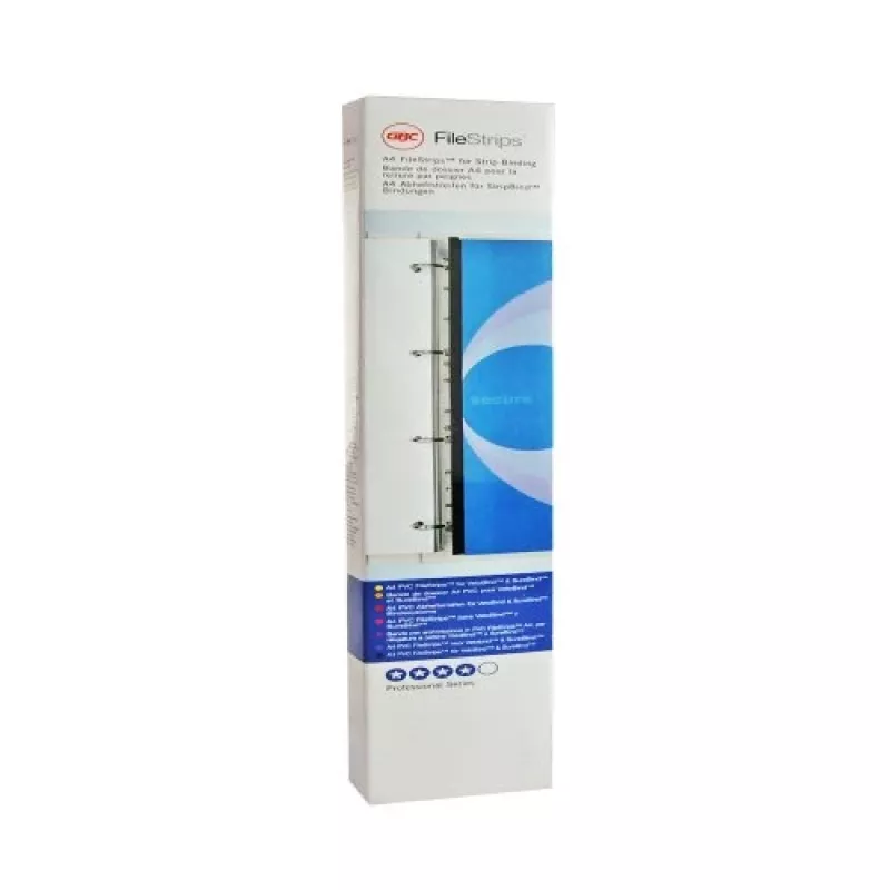 GBC CombBind PVC-Hefstreifen (100), Weiß, Polyvinylchlorid, 237 g, 100 Stück, Ägypten