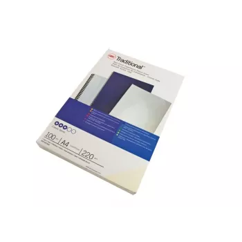GBC Bindungsdeckel A4 Blanko 250 g/m², A4, Karton, Weiß, Matt, 100 Blatt, 2,2 kg