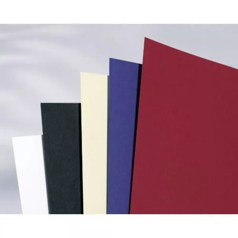 GBC Bindungsdeckel A4 Blanko 250 g/m², A4, Karton, Weiß, Matt, 100 Blatt, 2,2 kg