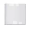 GBC LeatherGrain ThermoBind-Mappen 3 mm Weiß (100), A4, PVC, Transparent, Weiß, Matt, 30 Blatt, 3 mm