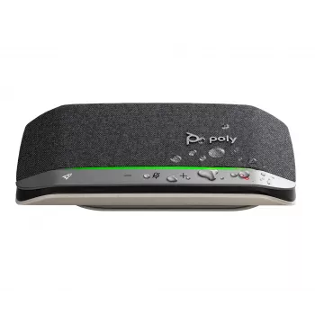 HP Poly Sync 20 USB-A Speakerphone, PC, Silber, 0,715 m, IP64, Windows 10, Windows 11, MacOS