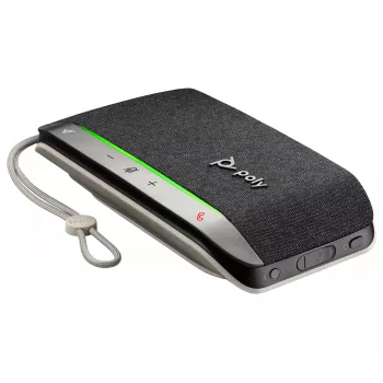HP Poly Sync 20 USB-A Speakerphone, PC, Silber, 0,715 m, IP64, Windows 10, Windows 11, MacOS