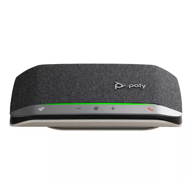 HP Poly Sync 20 USB-A Speakerphone, PC, Silber, 0,715 m, IP64, Windows 10, Windows 11, MacOS