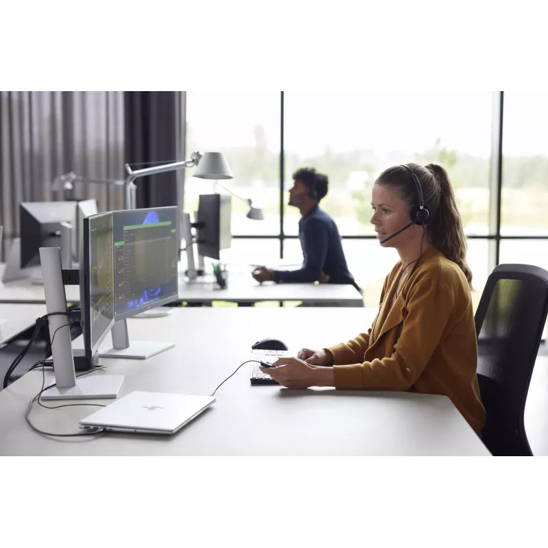 HP Poly EncorePro 525 Microsoft Teams Certified Stereo mit USB-A Headset