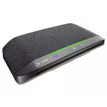 HP Poly Sync 10 Microsoft Teams Certified Speakerphone, PC, Silber, 0,715 m, IP64, Windows 10, Windows 11, MacOS