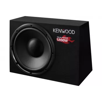 Kenwood KSC-W1200B Auto-Subwoofer Vorbestückter Subwoofer 300 W