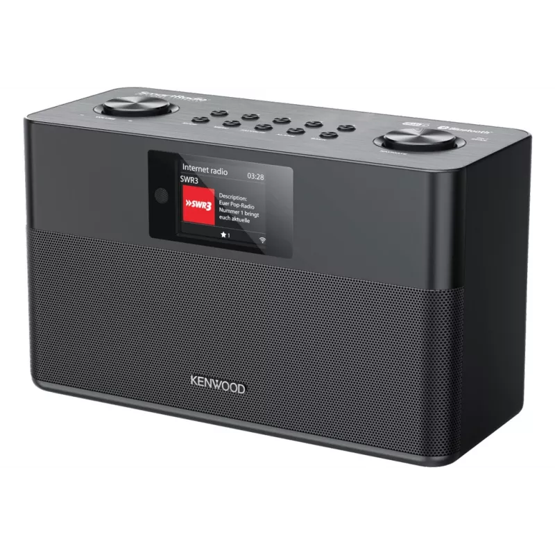 Kenwood CR-ST100S-B Radio Internet Digital Schwarz