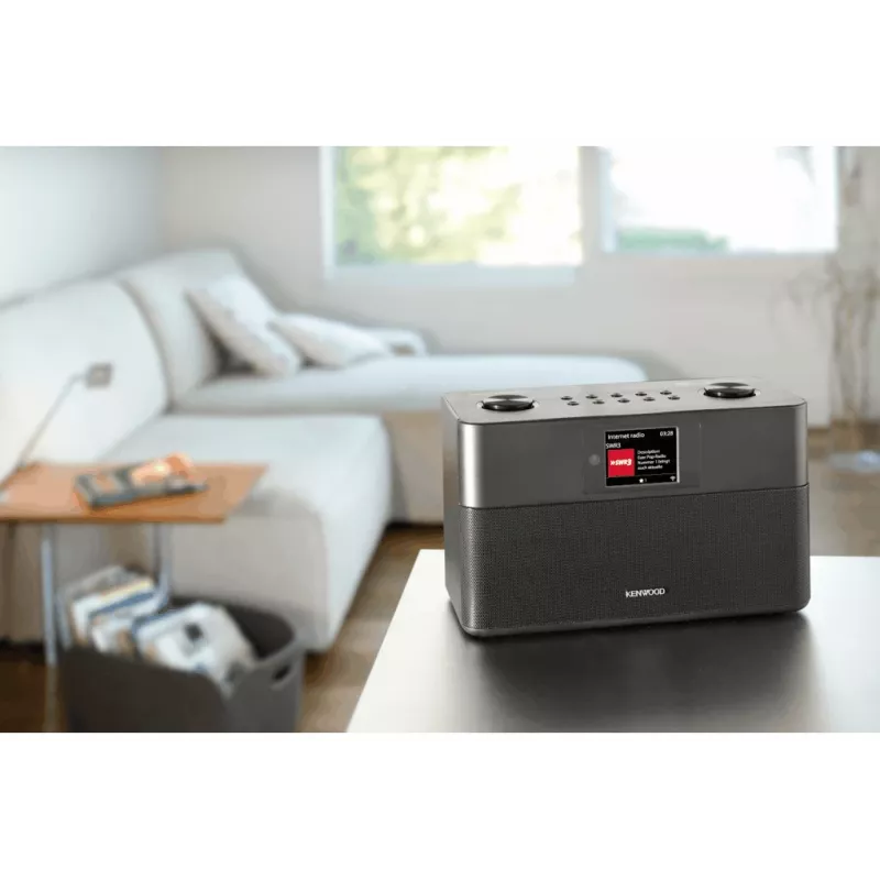 Kenwood CR-ST100S-B Radio Internet Digital Schwarz