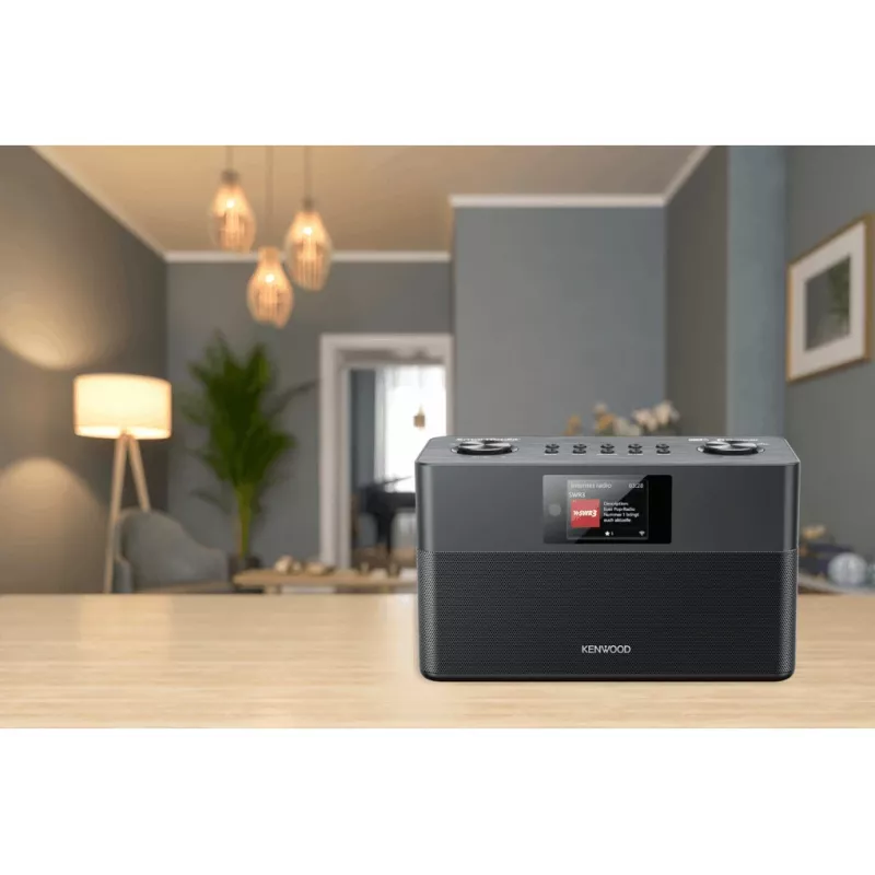 Kenwood CR-ST100S-B Radio Internet Digital Schwarz