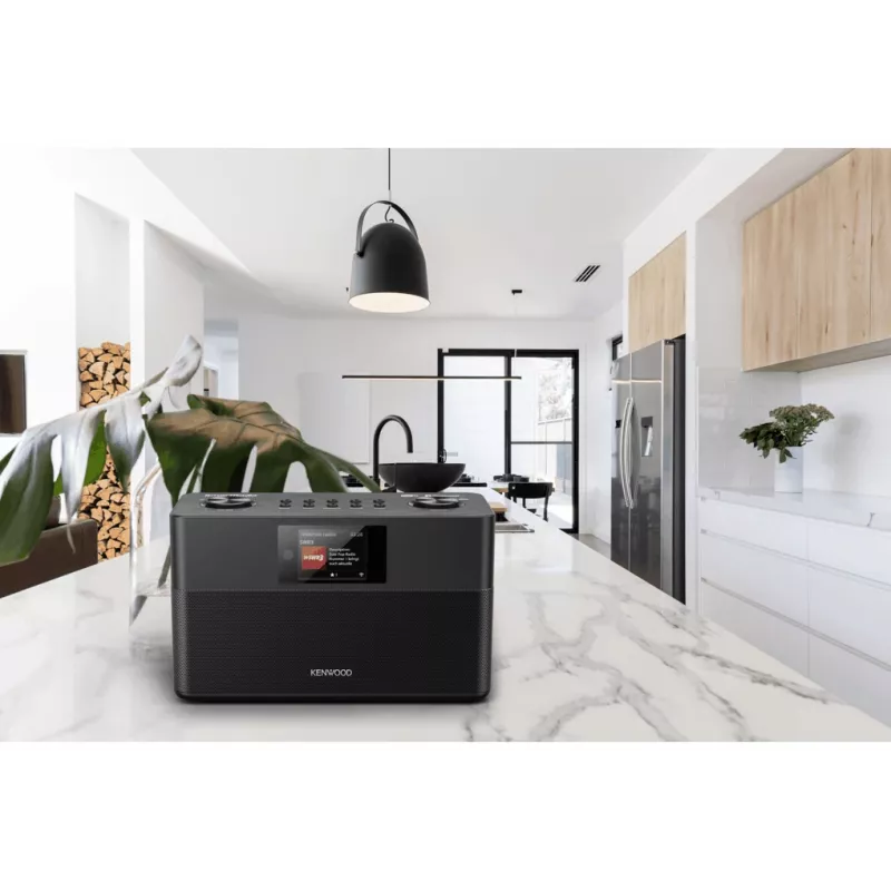 Kenwood CR-ST100S-B Radio Internet Digital Schwarz