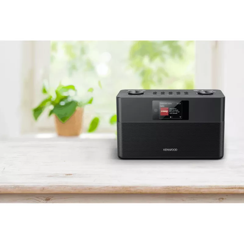 Kenwood CR-ST100S-B Radio Internet Digital Schwarz