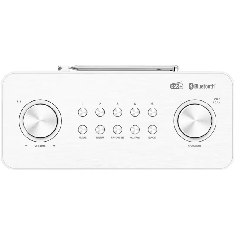 Kenwood CR-ST80DAB-W Radio Personal Digital Weiß