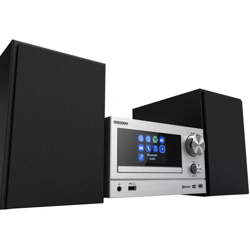 Kenwood M-7000S Home-Audio-Minisystem 30 W Silber