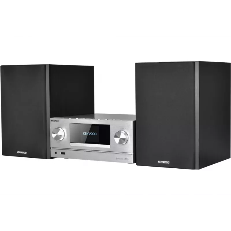 Kenwood M-9000S Home-Audio-Minisystem 50 W Silber