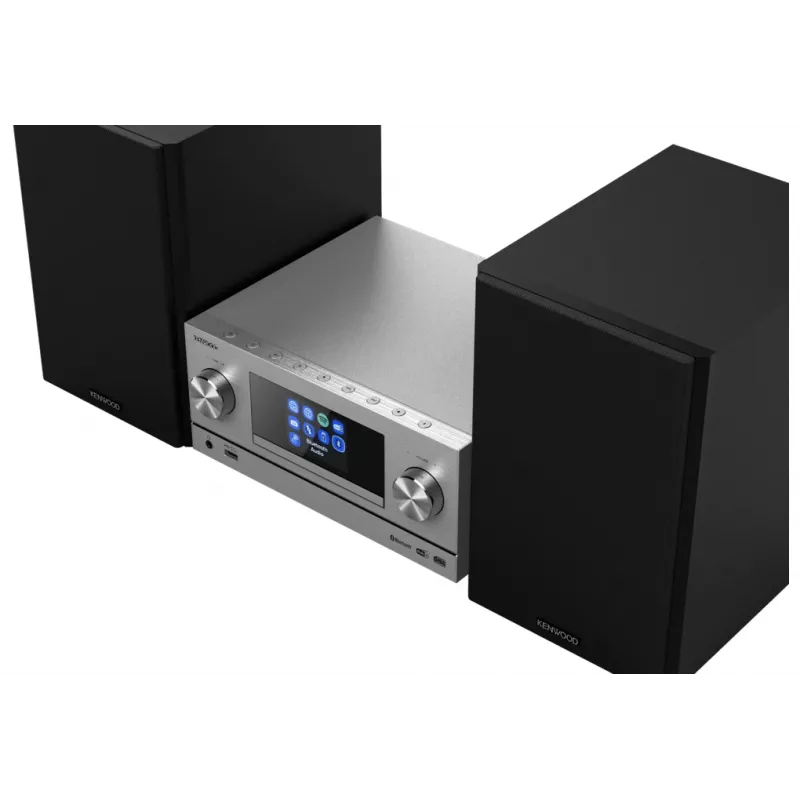 Kenwood M-9000S Home-Audio-Minisystem 50 W Silber