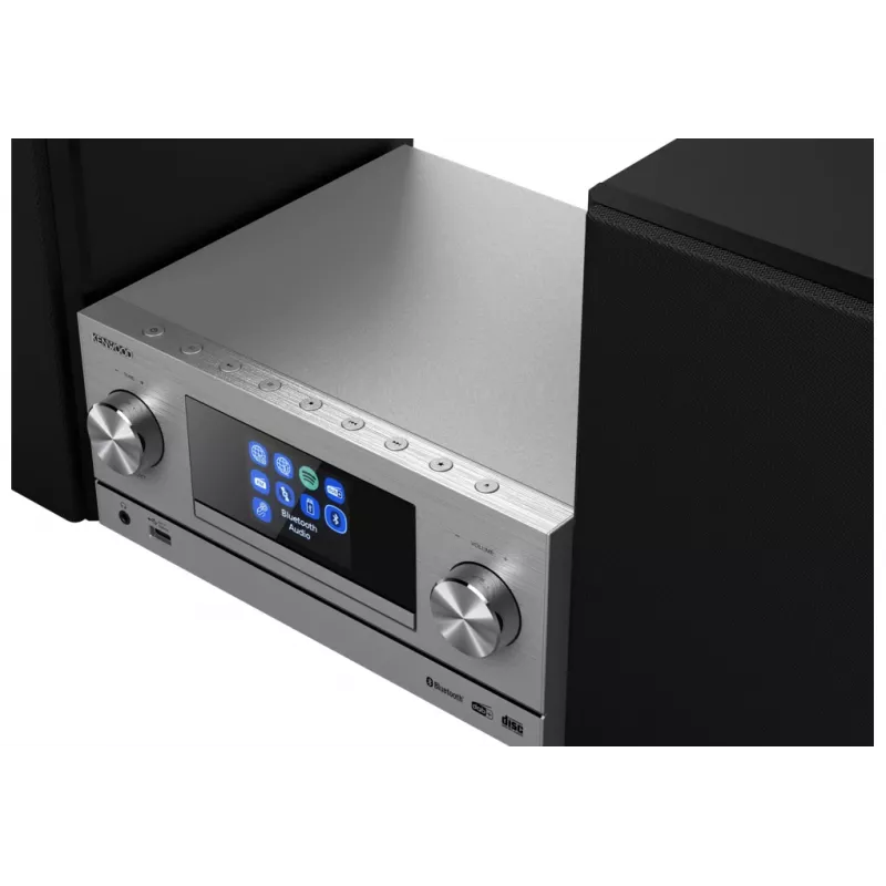 Kenwood M-9000S Home-Audio-Minisystem 50 W Silber