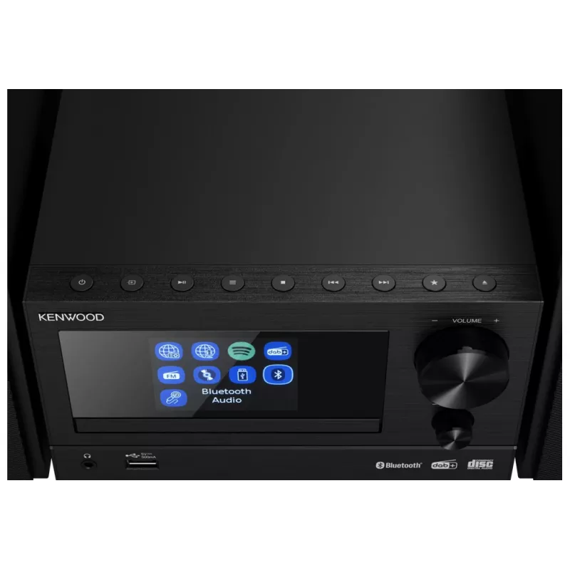 Kenwood M-7000S Home-Audio-Minisystem 30 W Schwarz