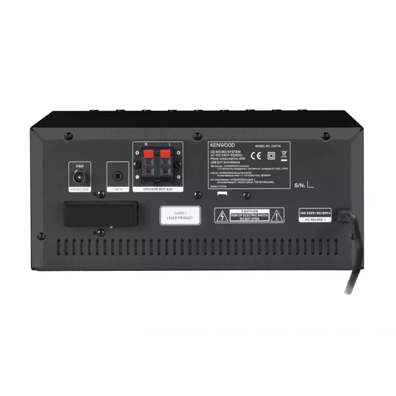 Kenwood M-9000S Heim-Audio-Minisystem 50 W Schwarz