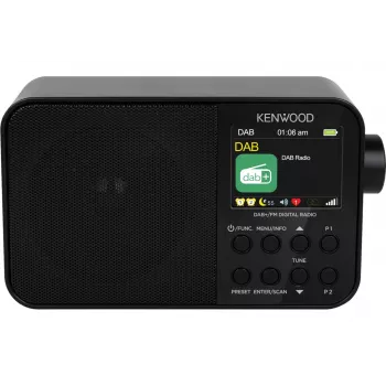 Kenwood CR-M30DAB-B Tragbares Digitalradio Schwarz