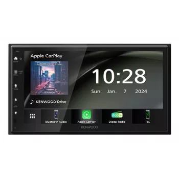 Kenwood DMX6523DABS Car-Media-Receiver Schwarz Wi-Fi Bluetooth