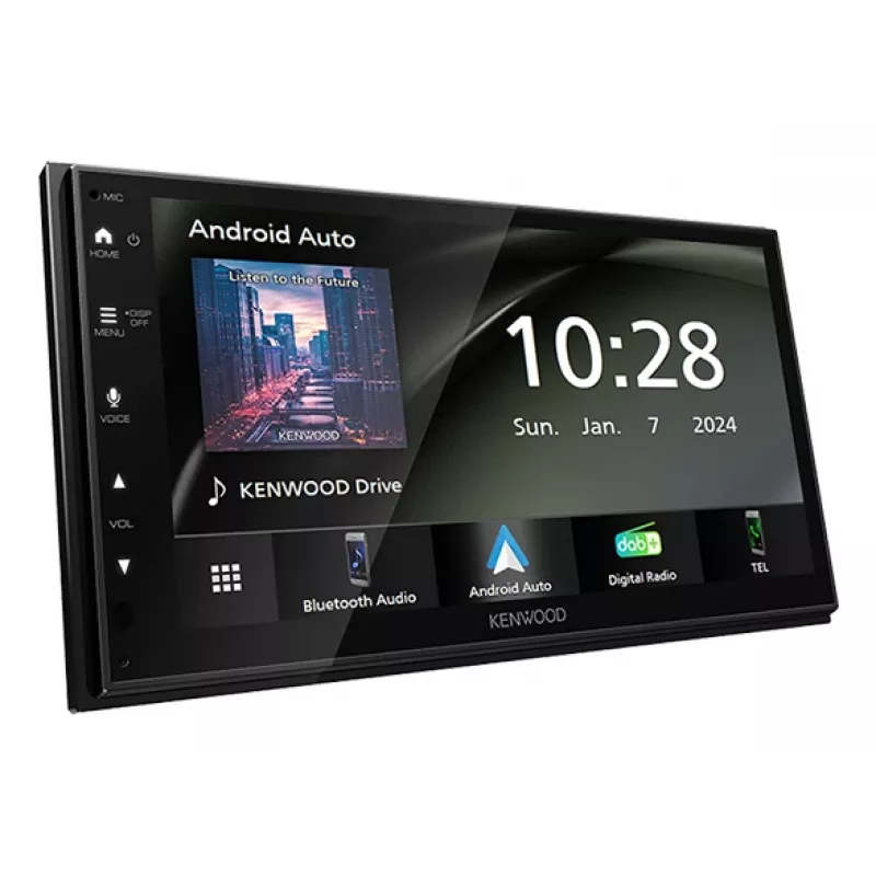 Kenwood DMX6523DABS Car-Media-Receiver Schwarz Wi-Fi Bluetooth