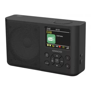 Kenwood CR-M33DAB Tragbares Digitalradio Schwarz