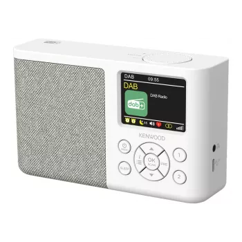 Kenwood CR-M33DAB Radio tragbar Digital Weiß