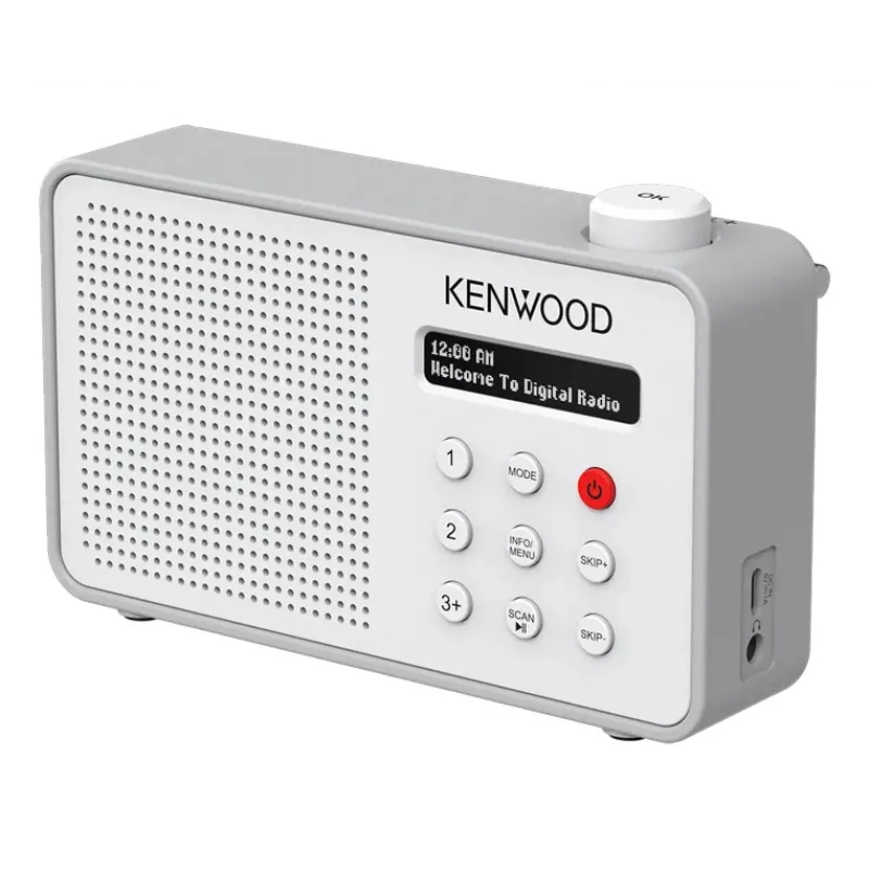 Kenwood CR-M25DAB-W Radio tragbar Digital Weiß