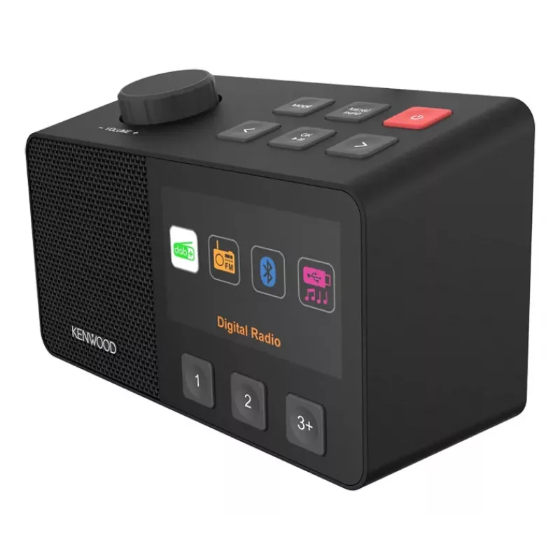Kenwood CR-M70DAB-B Tragbar Digital Schwarz