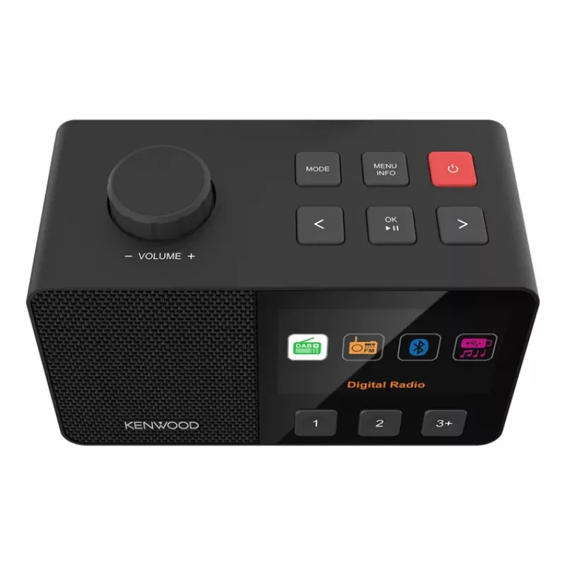 Kenwood CR-M70DAB-B Tragbar Digital Schwarz