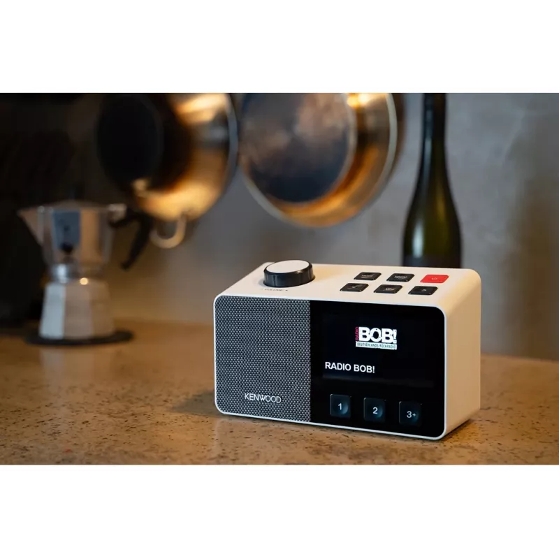 Kenwood CR-M70DAB-W Tragbares Digitalradio Weiß