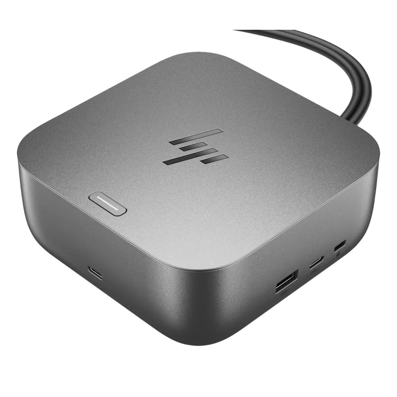 HP Thunderbolt 4 Ultra 280W G6 Dock, Kabelgebunden, Thunderbolt 4, 280 W, 10,100,1000,2500 Mbit/s, Grau, 8K Ultra HD