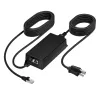 HP Poly PoE++ 65W 2.5G-Adapter mit 3,66 m CAT6A-Kabel und Netzkabel