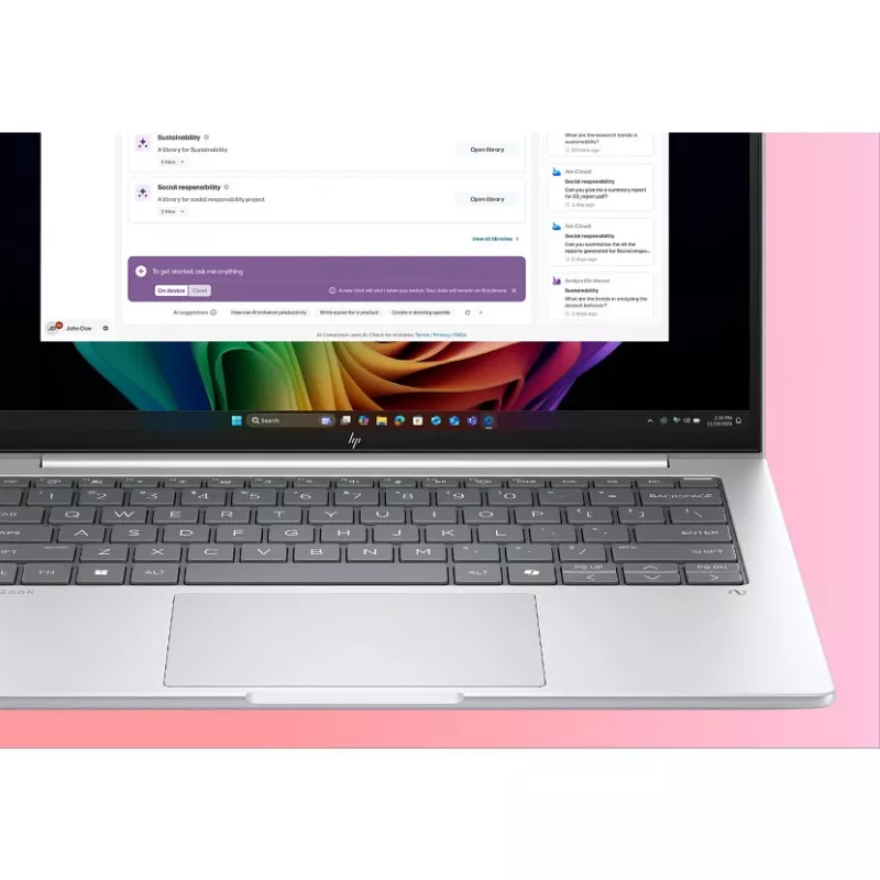 Laptop HP EB8G1a14AI 14 Zoll AMD Ryzen AI 5 340 16GB 512GB SSD AMD Radeon 840M Windows 10