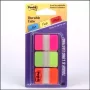 3M 686-PGO Registerreiter Blanko-Registerreiter Grün, Orange, Pink