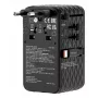 Verbatim Charge 'n' Travel 70W 2C retractable Universal Travel Adapter Schwarz