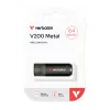 Verbatim V200 Metal USB-Stick 64GB, 64 GB, USB Typ-A, 3.2 Gen 1 (3.1 Gen 1), 200 MB/s, Kappe, Schwarz