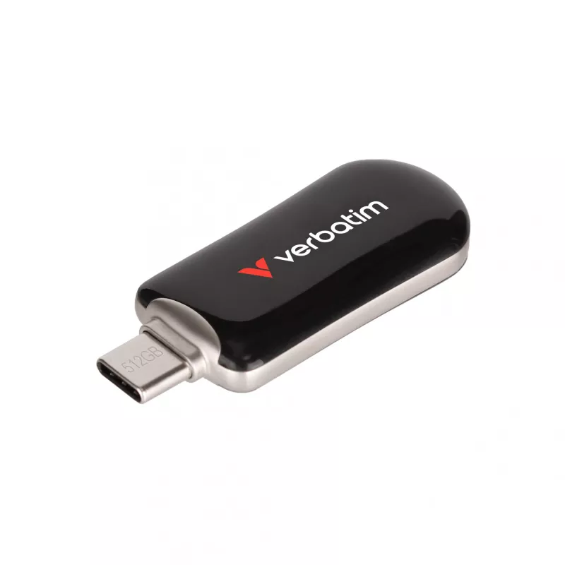Verbatim Plectra USB-C-Flash-Laufwerk Schwarz 512 GB