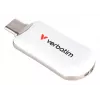 Verbatim Plectra USB-C-Flash-Laufwerk Weiß 64 GB, 64 GB, USB Typ-C, 3.2 Gen 1 (3.1 Gen 1), 100 MB/s, kappenlos, weiß